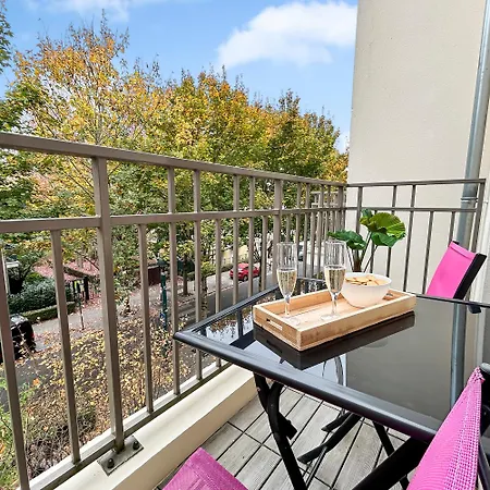 Val D'europe - Parking Prive Gratuit - Rer A - Proche Disneyland Paris דירה