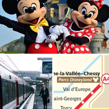 Val D'europe - Parking Prive Gratuit - Rer A - Proche Disneyland Paris * Chessy (Seine-et-Marne)